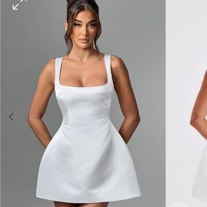 NWOT Babyboo Sofie Mini Dress Ivory Size Medium